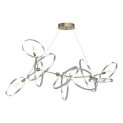 Celesse 6-Light 59.7" Chandelier in Soft Gold