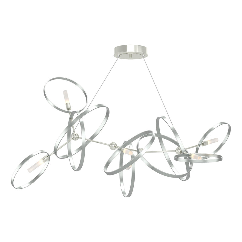Celesse 6-Light 59.7" Chandelier in Sterling