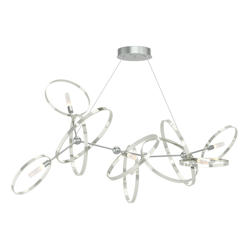 Celesse 6-Light 59.7" Chandelier in Vintage Platinum