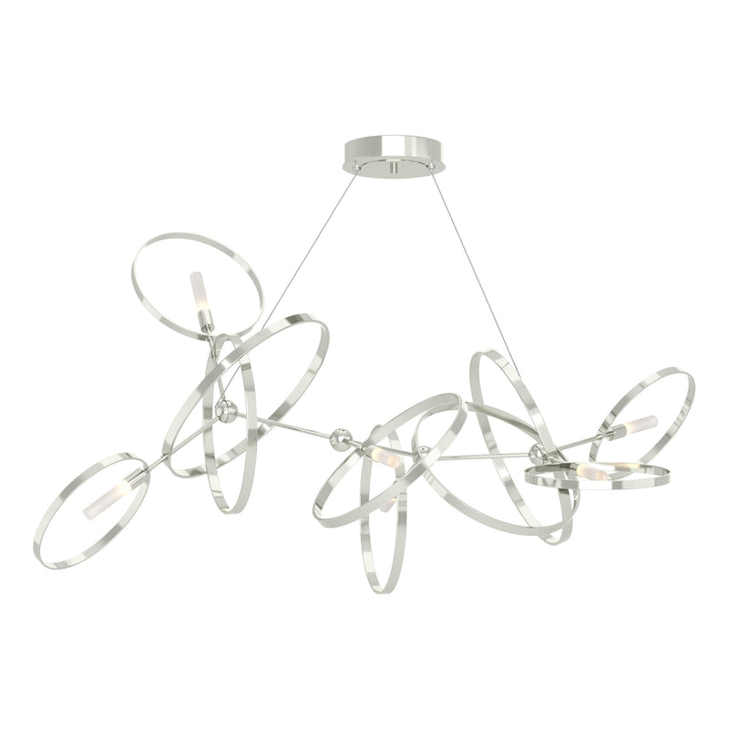 Celesse 6-Light 59.7" Chandelier in Sterling