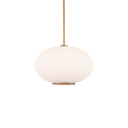 Illusion 16" Pendant in Aged Brass