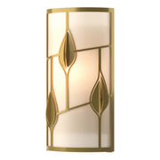Alison's Leaves Sconce in Modern Brass - 205420-SKT-86-BB0420 by Hubbardton Forge