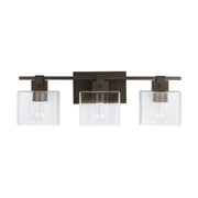Graham 3-Light Bath Vanity Light in Oil Rubbed Bronze