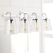 Jayne 4-Light Bath Vanity Light in Chrome