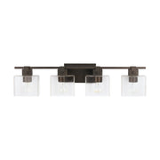 Graham 4-Light Bath Vanity Light in Oil Rubbed Bronze