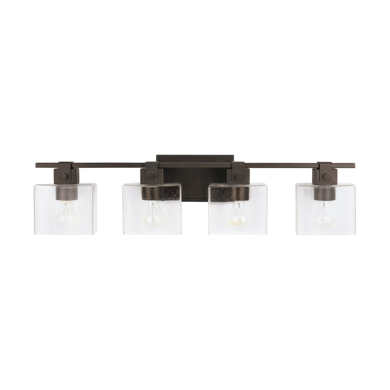 Graham 4-Light Bath Vanity Light in Oil Rubbed Bronze