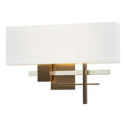 Cosmo Sconce in Bronze with Sterling Accent - 206350-SKT-05-85-SF1606 by Hubbardton Forge