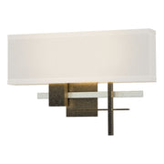 Cosmo Sconce in Natural Iron with Vintage Platinum Accent - 206350-SKT-20-82-SF1606 by Hubbardton Forge