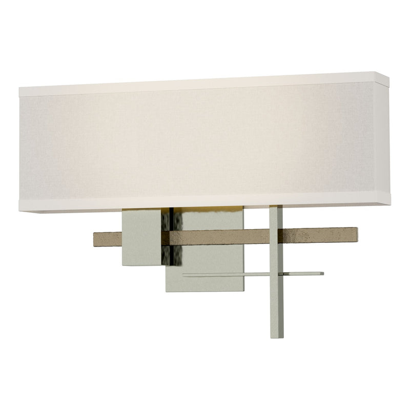 Cosmo Sconce in Sterling with Soft Gold Accent - 206350-SKT-85-84-SE1606 by Hubbardton Forge