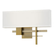 Cosmo Sconce in Modern Brass with Modern Brass Accent - 206350-SKT-86-86-SF1606 by Hubbardton Forge