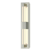 Double Axis Small Sconce in Sterling - 206440-LED-85-ZM0331 by Hubbardton Forge