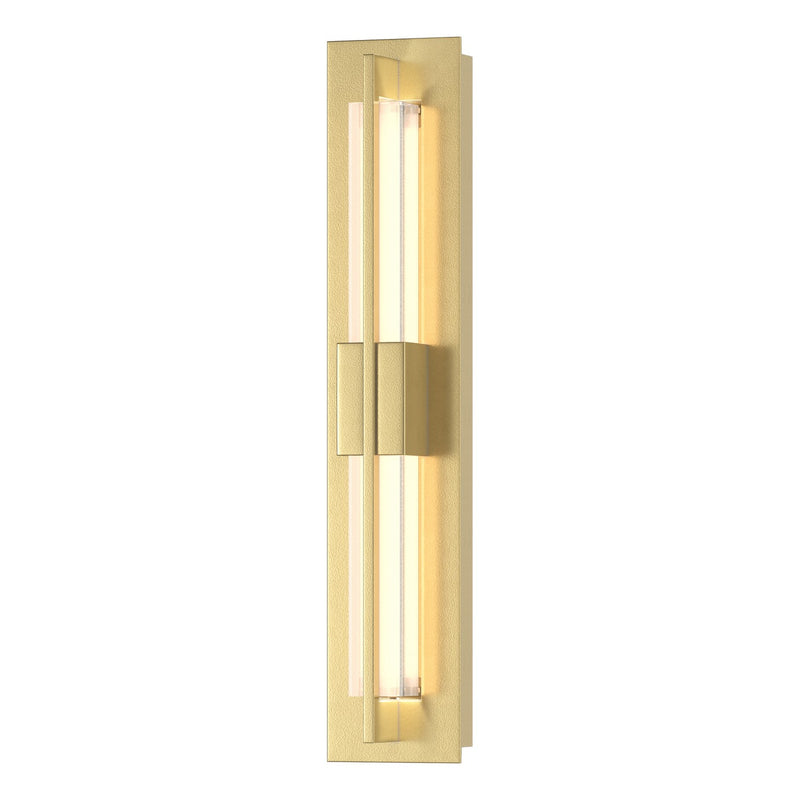 Double Axis Small Sconce in Modern Brass - 206440-LED-86-ZM0331 by Hubbardton Forge