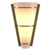 Suspended Half Cone Sconce in Modern Brass - 206551-SKT-86-GG0059 by Hubbardton Forge
