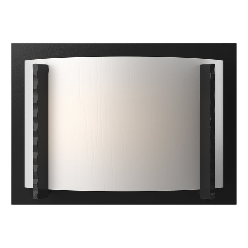 Forged Vertical Bars Sconce in Black - 206740-SKT-10-BB0402 by Hubbardton Forge