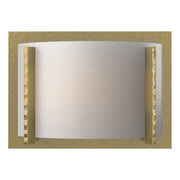 Forged Vertical Bars Sconce in Modern Brass - 206740-SKT-86-BB0402 by Hubbardton Forge
