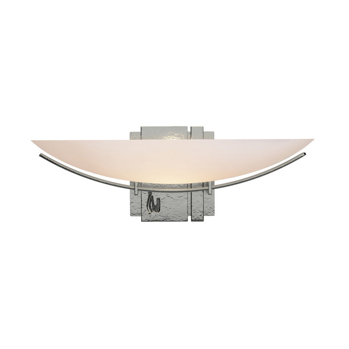 Oval Impressions Sconce in Sterling - 207370-SKT-85-GG0090 by Hubbardton Forge
