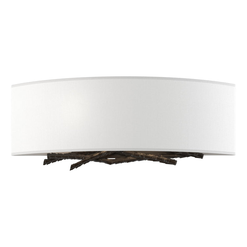 Brindille Sconce in Oil Rubbed Bronze - 207660-SKT-14-SF1692 by Hubbardton Forge