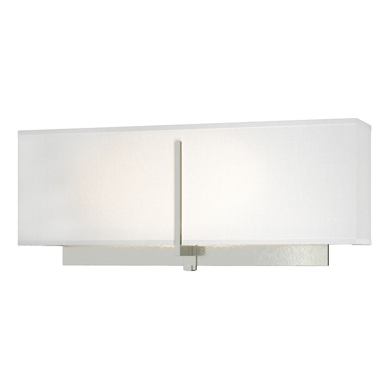 Exos Square Sconce in Sterling - 207680-SKT-85-SF1606 by Hubbardton Forge