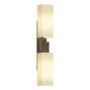 Ondrian 2 Light Sconce in Bronze - 207801-SKT-05-GG0351 by Hubbardton Forge