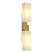 Ondrian 2 Light Sconce in Modern Brass - 207801-SKT-86-GG0351 by Hubbardton Forge