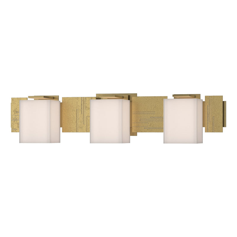 Impressions 3 Light Sconce in Modern Brass - 207843-SKT-86-GG0108 by Hubbardton Forge