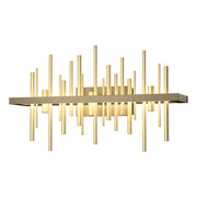 Cityscape LED Sconce in Soft Gold with Modern Brass Accent - 207915-LED-84-86 by Hubbardton Forge