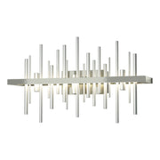 Cityscape LED Sconce in Sterling with Vintage Platinum Accent - 207915-LED-85-82 by Hubbardton Forge