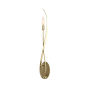 Willow Sconce in Modern Brass - 209120-SKT-86 by Hubbardton Forge