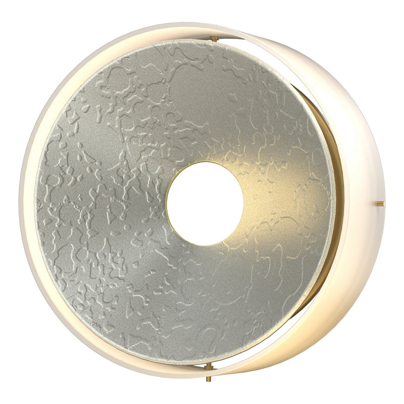 Oculus Sconce in Vintage Platinum - 213310-SKT-82-GG0346 by Hubbardton Forge