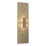 Aperture Vertical Sconce in Soft Gold - 217520-SKT-84-BB0273 by Hubbardton Forge