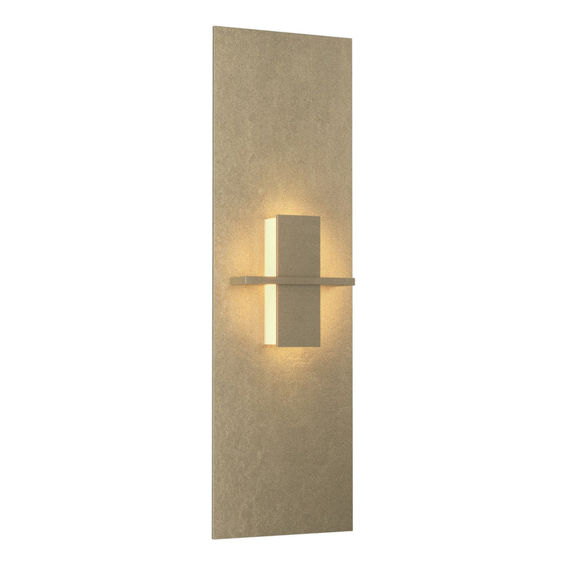 Aperture Vertical Sconce in Soft Gold - 217520-SKT-84-BB0273 by Hubbardton Forge