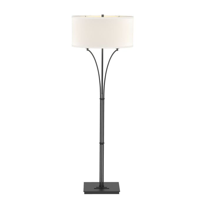 Contemporary Formae Floor Lamp in Black - 232720-SKT-10-SE1914 by Hubbardton Forge