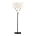 Contemporary Formae Floor Lamp in Black - 232720-SKT-10-SE1914 by Hubbardton Forge