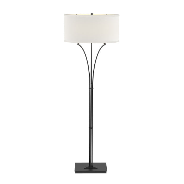 Contemporary Formae Floor Lamp in Black - 232720-SKT-10-SF1914 by Hubbardton Forge