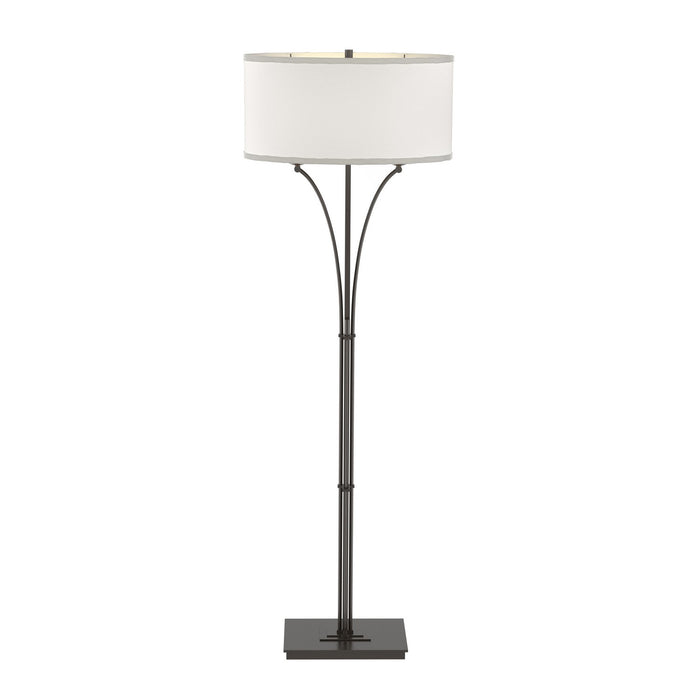 Contemporary Formae Floor Lamp in Oil Rubbed Bronze - 232720-SKT-14-SE1914 by Hubbardton Forge