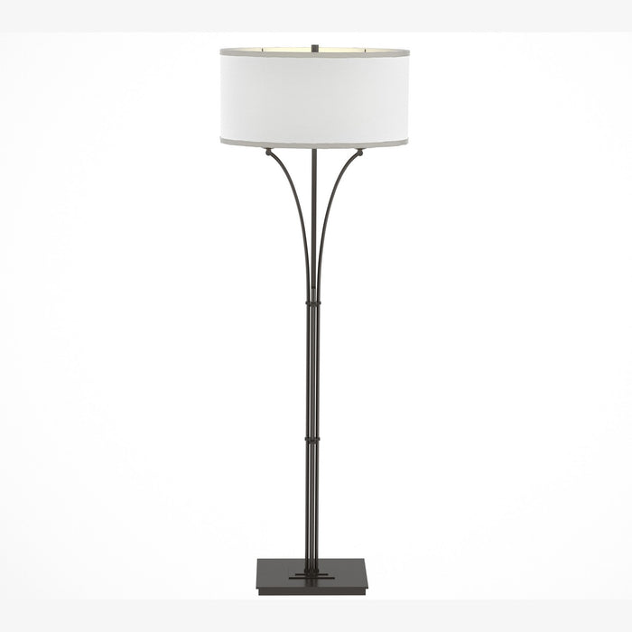 Contemporary Formae Floor Lamp in Oil Rubbed Bronze - 232720-SKT-14-SF1914 by Hubbardton Forge