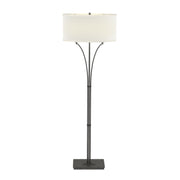 Contemporary Formae Floor Lamp in Natural Iron - 232720-SKT-20-SF1914 by Hubbardton Forge