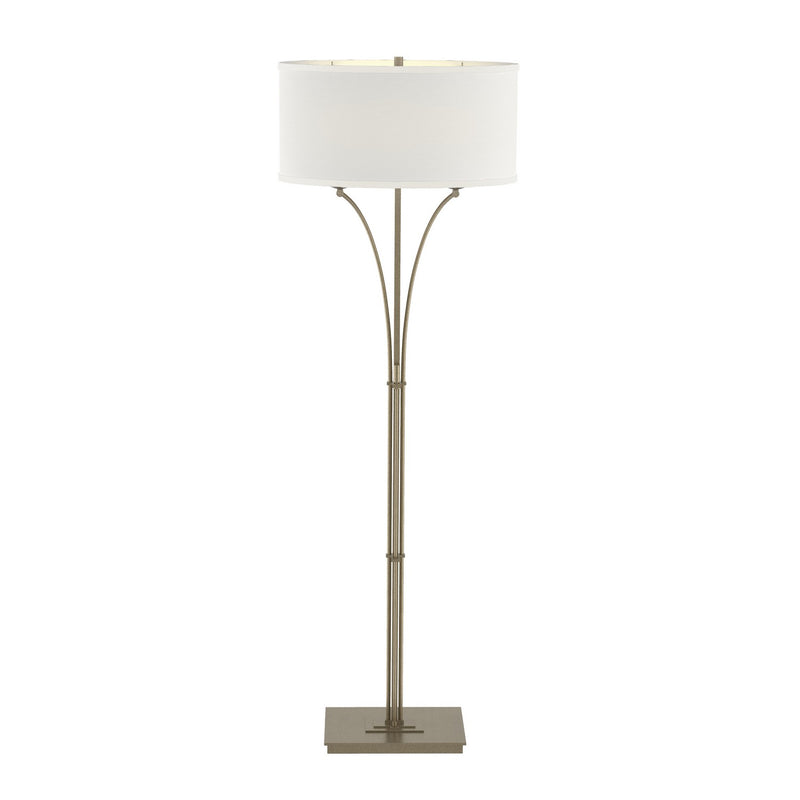 Contemporary Formae Floor Lamp in Soft Gold - 232720-SKT-84-SF1914 by Hubbardton Forge