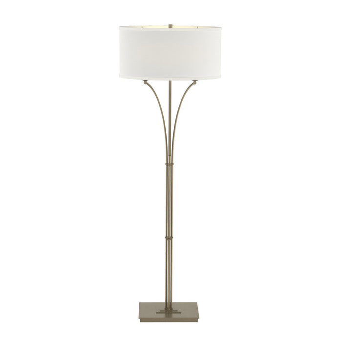 Contemporary Formae Floor Lamp in Soft Gold - 232720-SKT-84-SF1914 by Hubbardton Forge