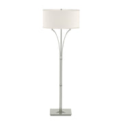 Contemporary Formae Floor Lamp in Sterling - 232720-SKT-85-SE1914 by Hubbardton Forge