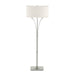 Contemporary Formae Floor Lamp in Sterling - 232720-SKT-85-SE1914 by Hubbardton Forge