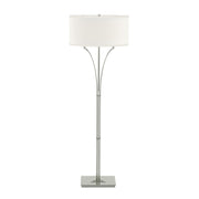 Contemporary Formae Floor Lamp in Sterling - 232720-SKT-85-SF1914 by Hubbardton Forge