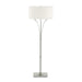 Contemporary Formae Floor Lamp in Sterling - 232720-SKT-85-SF1914 by Hubbardton Forge