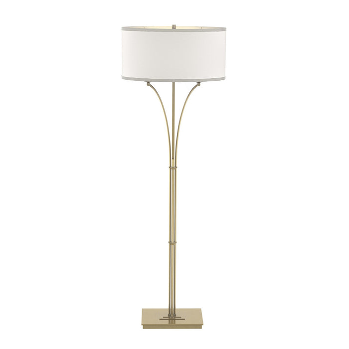 Contemporary Formae Floor Lamp in Modern Brass - 232720-SKT-86-SE1914 by Hubbardton Forge