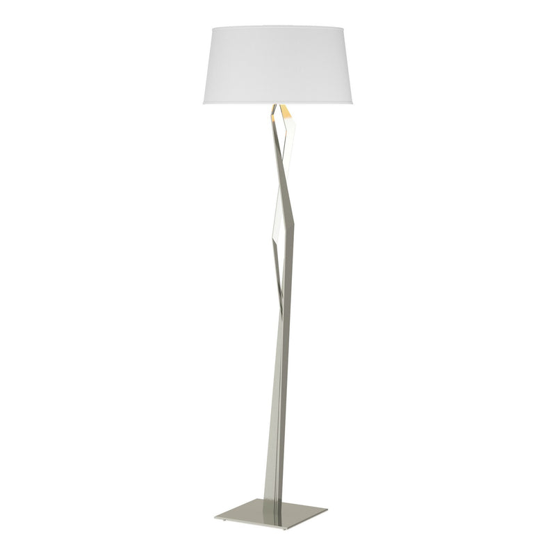 Facet Floor Lamp in Sterling - 232850-SKT-85-SF2011 by Hubbardton Forge