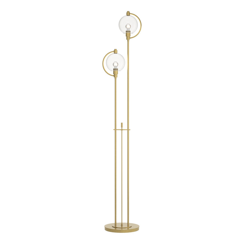 Pluto Floor Lamp in Modern Brass - 242210-SKT-86-ZM0436 by Hubbardton Forge