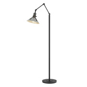 Henry Floor Lamp in Black with Vintage Platinum Accent - 242215-SKT-10-82 by Hubbardton Forge