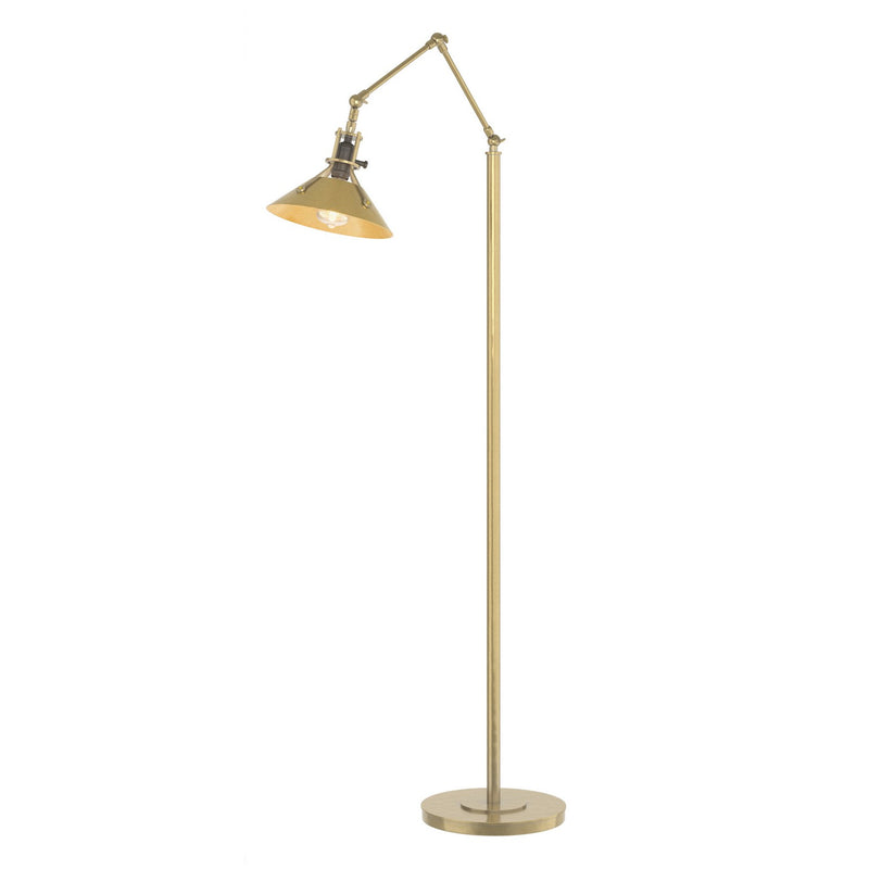 Henry Floor Lamp in Modern Brass with Modern Brass Accent - 242215-SKT-86-86 by Hubbardton Forge