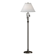 Forged Leaves and Vase Floor Lamp in Oil Rubbed Bronze - 246761-SKT-14-SF1755 by Hubbardton Forge