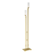 Metra Twin Tall Floor Lamp in Modern Brass - 248416-SKT-86-GG0073 by Hubbardton Forge